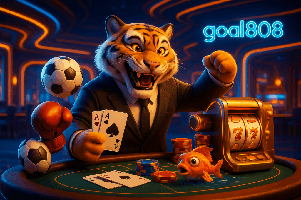 goal808 เว็บตรงครบวงจร รวมสล็อต บาคาร่า ยิงปลา และกีฬาในที่เดียว